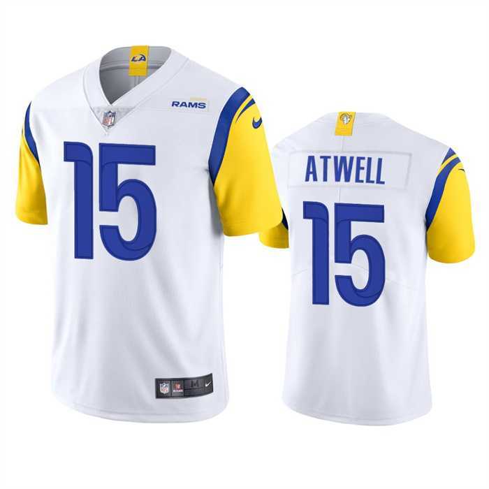 Men & Women & Youth Los Angeles Rams #15 Tutu Atwell White Vapor Untouchable Limited Stitched Football Jersey->los angeles rams->NFL Jersey